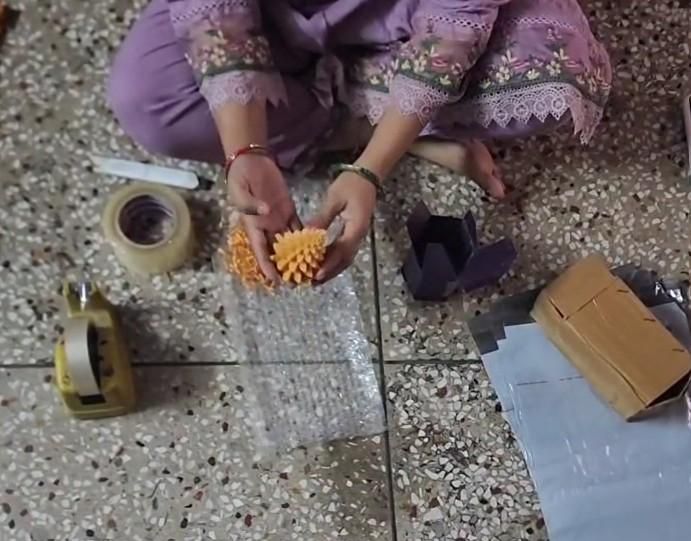 The Long Scented Christmas Tree Candle