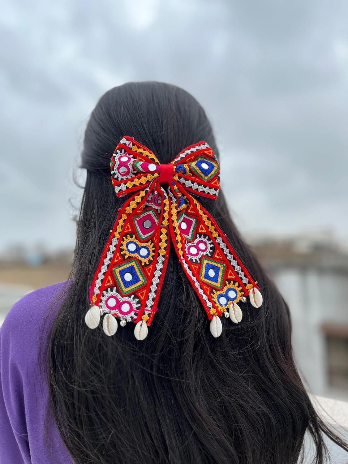 Raang Ragini - Navratri Bow (Pack of 2)