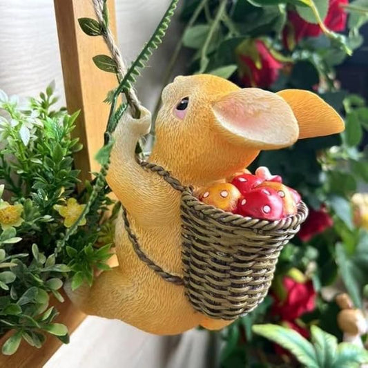 Climbing Rabbit Ornament