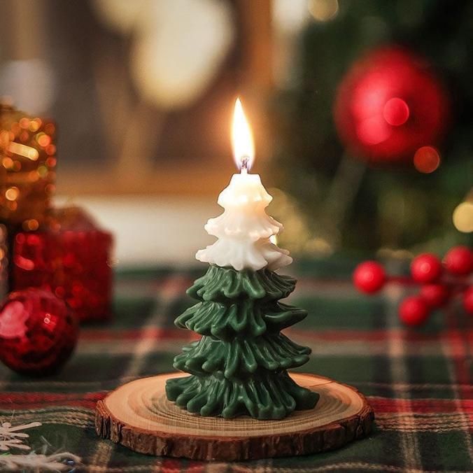 The Long Scented Christmas Tree Candle