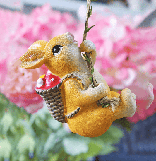 Climbing Rabbit Ornament